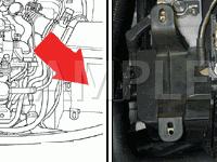 Engine Compartment Diagram for 2001 Audi TT Quattro  1.8 L4 GAS