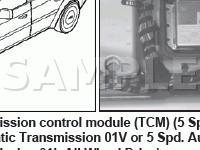 Transmission Components Diagram for 2002 Audi S6 Avant 4.2 V8 GAS