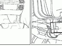 Left Footwell Flap Motor Position Sensor Diagram for 2002 Audi S8  4.2 V8 GAS