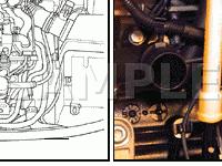Engine Component Locations Diagram for 2004 Audi TT Quattro  3.2 V6 GAS