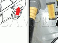 Beneath Vehicle Component Location Diagram for 2006 Audi S4  4.2 V8 GAS