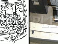 Underhood Component Locations Diagram for 2006 Audi S4 Cabriolet 4.2 V8 GAS