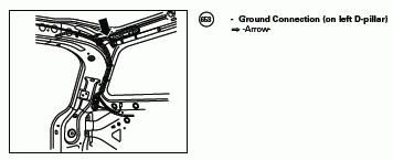 Rear Body Ground Diagram for 2007 Audi A4  3.2 V6 GAS