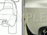 Rear Body Components Diagram for 2007 Audi A6  3.2 V6 GAS