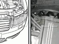 Safety Components Diagram for 2008 Audi S4 Cabriolet 4.2 V8 GAS