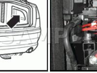 Rear Body Components Diagram for 2007 Audi S8  5.2 V10 GAS