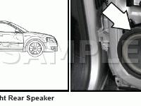 Door Component Diagram for 2008 Audi TT  2.0 L4 GAS