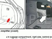 Luggage Compartment Components Diagram for 2008 Audi A6  3.2 V6 GAS