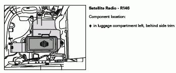 Luggage Compartment Components Diagram for 2008 Audi A6 Quattro  3.2 V6 GAS