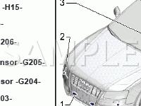 Body Components Diagram for 2008 Audi S5  4.2 V8 GAS