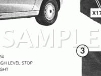 Rear End Components Diagram for 2001 BMW Z3 Roadster 3.0 L6 GAS
