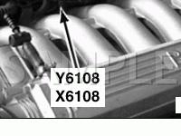 On Cylinder Head LH Side of Engine Diagram for 1998 BMW 750IL  5.4 V12 GAS