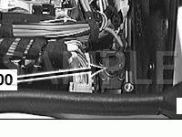 Rear LH Side of Engine Compartment in E-Box Diagram for 2001 BMW 740IL  4.4 V8 GAS