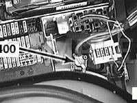 Rear RH Side of Engine Compartment in E-Box Diagram for 1995 BMW 750IL  5.4 V12 GAS