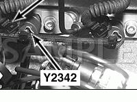 Front of Engine Diagram for 1996 BMW 750IL  5.4 V12 GAS