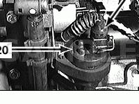 LH Side of Engine Diagram for 2001 BMW 740IL  4.4 V8 GAS