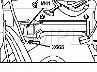 Behind Center Console Diagram for 2001 BMW 740I  4.4 V8 GAS