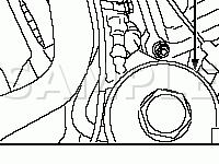 Front LH Side of Engine Compartment Diagram for 2001 BMW 740IL  4.4 V8 GAS