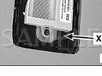 In Head Lining Diagram for 1999 BMW 750IL  5.4 V12 GAS