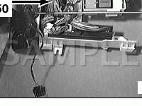 Behind Glove Box Diagram for 2003 BMW 525I  2.5 L6 GAS