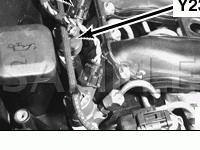 Top Center of Engine Compartment Diagram for 2006 BMW 530I  3.0 L6 GAS