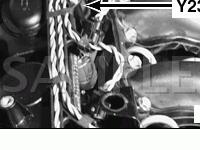 Top Center of Engine Compartment Diagram for 2002 BMW 540I  4.4 V8 GAS