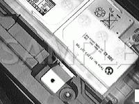 In Rear RH Side of Luggage Compartment Diagram for 2003 BMW 540I  4.4 V8 GAS