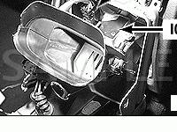 In Rear Console Diagram for 2005 BMW 525I  2.5 L6 GAS