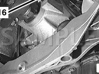 On Transmission, Top Diagram for 2001 BMW 530I  3.0 L6 GAS