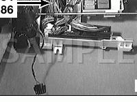 Behind Glove Box Diagram for 2002 BMW 530I  3.0 L6 GAS