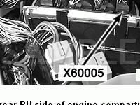 Rear RH Side of Engine Compartment in E-Box Diagram for 2003 BMW 530I  3.0 L6 GAS