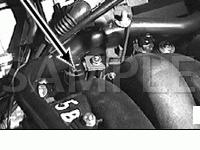 RH Side of Engine, Front Diagram for 2001 BMW 525I  2.5 L6 GAS