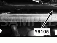 Top Center of Engine, Left Diagram for 2004 BMW 530I  3.0 L6 GAS