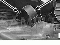 Under Rear Window Shelf Diagram for 2005 BMW 325I  2.5 L6 GAS