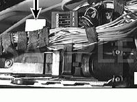 Rear RH Side of Engine Compartment in E-Box Diagram for 2001 BMW M5  5.0 V8 GAS