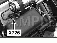 Underside of Driver's Seat Diagram for 2002 BMW 330I  3.0 L6 GAS
