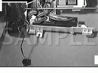 Behind Glove Box Diagram for 2001 BMW 525I  2.5 L6 GAS