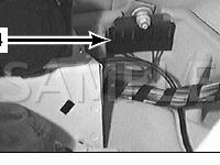 Under Rear Window Shelf, Right Diagram for 2001 BMW M5  5.0 V8 GAS