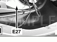 RH Front of Wheel Well Diagram for 2002 BMW 530I  3.0 L6 GAS