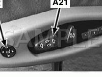 Driver's Seat Diagram for 2005 BMW 325XI  2.5 L6 GAS