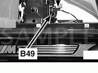 Under Carpet Of Driver's Seat Diagram for 2006 BMW 325CI  2.5 L6 GAS