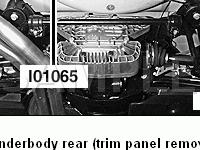 Vehicle Underbody, Rear Diagram for 2004 BMW 325I  2.5 L6 GAS