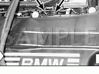 Top Center Of Engine Diagram for 2005 BMW 330CI  3.0 L6 GAS