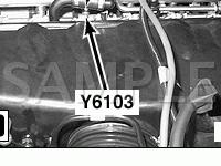 Top Center Of Engine Diagram for 2003 BMW 325I  2.5 L6 GAS