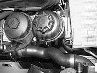 Top Front Of Engine Diagram for 2005 BMW 325CI  2.5 L6 GAS