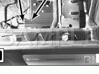 Under Front Seat Diagram for 2005 BMW 325I  2.5 L6 GAS