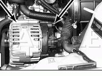 LH Side Of Engine Compartment Under Intake Pipe Diagram for 2003 BMW 330CI  3.0 L6 GAS