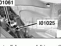 Covertible Top Linkage, Rear Left Diagram for 2001 BMW 325XI  2.5 L6 GAS