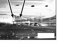 Vehicle Underbody, Left Front Diagram for 2003 BMW 330CI  3.0 L6 GAS