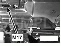 On Rear Apron Diagram for 2005 BMW M3  3.2 L6 GAS
